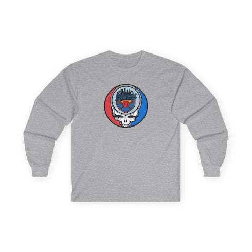 Grateful Dead - Miami Marlins Classic Stealie Long Sleeve Tee - MLB - StealieShop