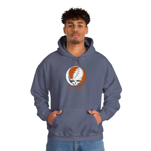 University of Texas Grateful Dead Unisex Heavy Blend Hoodie - Hooded Sweatshirt - UT Austin - StealieShop