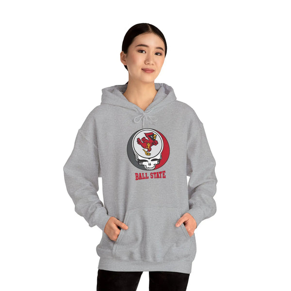 Ball State Charlie Grateful Dead Unisex Hoodie StealieShop