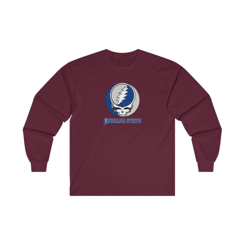 Indiana State University Grateful Dead Long Sleeve Tee StealieShop