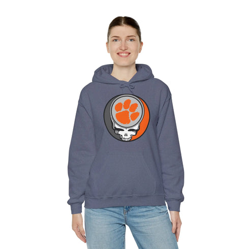 Grateful Dead - Clemson University Stealie Grateful Dead Unisex Heavy Blend™ Hoodie - StealieShop