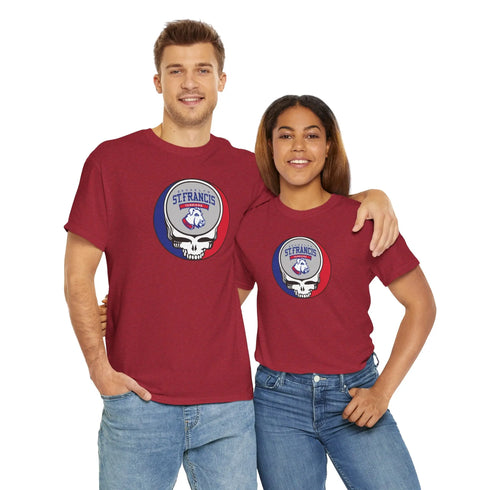 St. Francis College of Brooklyn Grateful Dead T-Shirt StealieShop