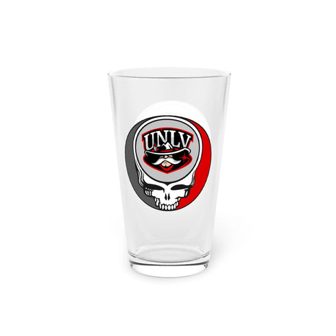 UNLV Grateful Dead Stealie Pint Glass, 16oz - StealieShop