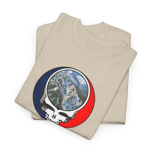 Aspen Trail Map Stealie Grateful Dead T-Shirt