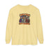 Trick-Or-Treating at Jerry's Place Garment-Dyed Long Sleeve T-Shirt