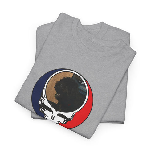 Custom Dog Stealie Unisex Grateful Dead T-Shirt (49)