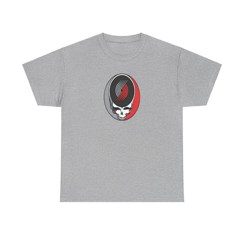 Portland Trailblazers Grateful Dead T-Shirt - NBA - StealieShop