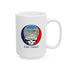 Stowe Trail Map Stealie Grateful Dead Ceramic Mug