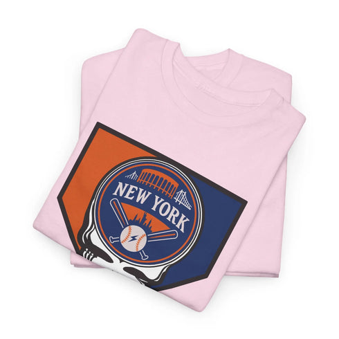 Grateful Dead - Home Run Collection: New York Edition Classic Stealie T-Shirt - MLB - StealieShop