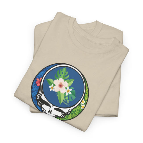Tropical Stealie Unisex Grateful Dead T-Shirt