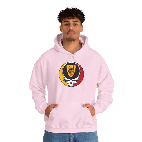 New Mexico Military Institute Grateful Dead Steal Your Face Unisex Hoodie StealieShop