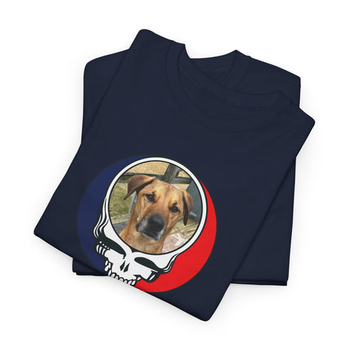 Custom Dog Stealie Unisex Grateful Dead T-Shirt (65)