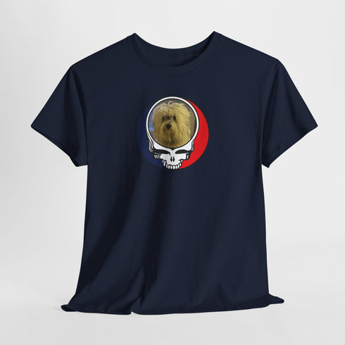 Custom Dog Stealie Unisex Grateful Dead T-Shirt (56)