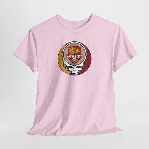 Kansas City Football Stealie T-Shirt - Gridiron Collection