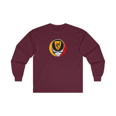New Mexico Military Institute Grateful Dead Long Sleeve Tee StealieShop