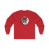 Grateful Dead - Arizona Cardinals Stealie Ultra Cotton Long Sleeve Tee - StealieShop