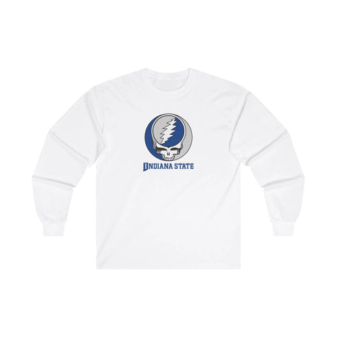 Indiana State University Grateful Dead Long Sleeve Tee StealieShop