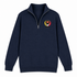 University of Maryland Football - Premium Grateful Dead Quarter-Zip Pullover - Navy - 4