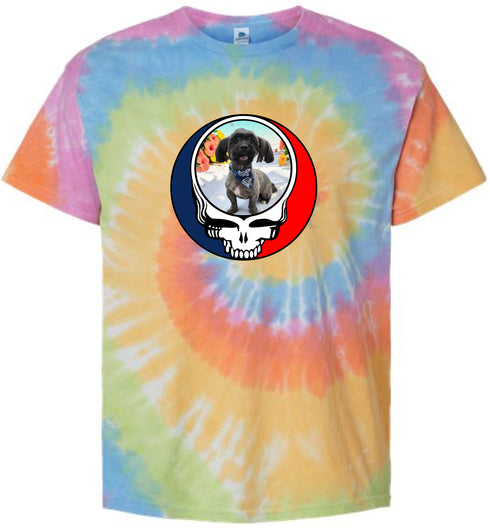 1632 - Custom Stealie Tie-Dye
