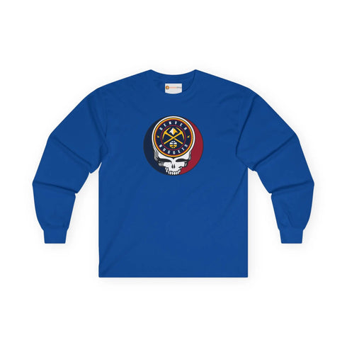 Denver Nuggets Grateful Dead Long Sleeve Tee - NBA StealieShop