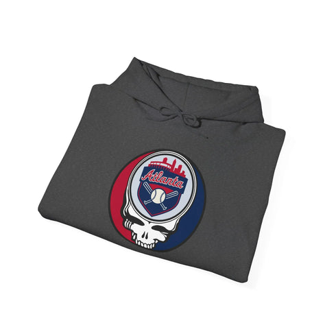 Grateful Dead - Atlanta Braves Grateful Dead Unisex Heavy Blend Hoodie - Hooded Sweatshirt - StealieShop