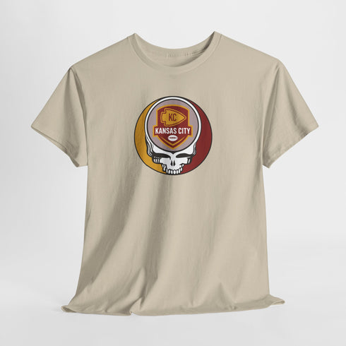 Kansas City Football Stealie T-Shirt - Gridiron Collection