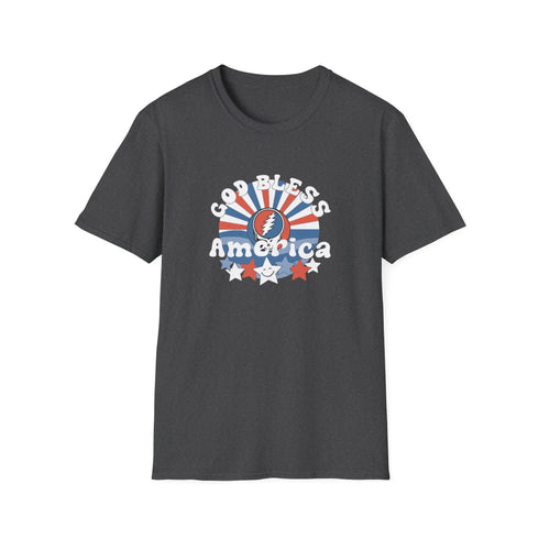 Grateful Dead - 4th of July Stealie T-Shirt - StealieShop
