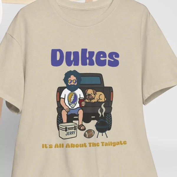 Grateful Dead - Jerry's Tailgatin' at JMU US-Grown Ring-Spun Cotton T-Shirt - StealieShop