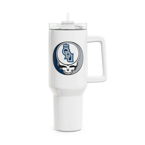 Grateful Dead - Old Dominion University Stealie "Fat Man" Tumbler, Double Insulated 40oz Travel Mug - StealieShop