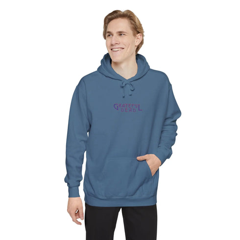Grateful Dead - Tie-Dye Bear Vineyard Collection Two-Sided Unisex Garment-Dyed Hoodie - StealieShop
