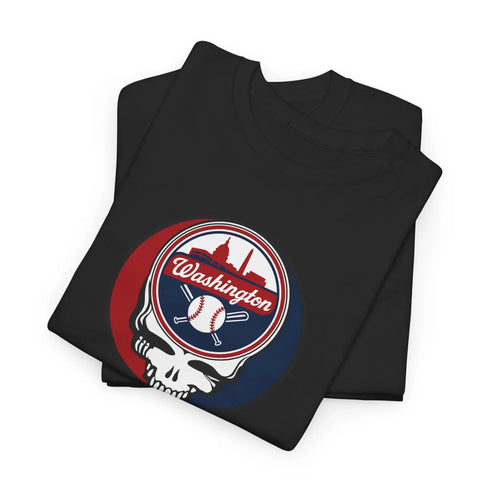 Grateful Dead - Washington Nationals Grateful Dead Steal Your Face T-Shirt - MLB - StealieShop