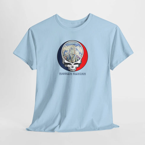 Mammoth Mountain Trail Map Stealie Grateful Dead T-Shirt