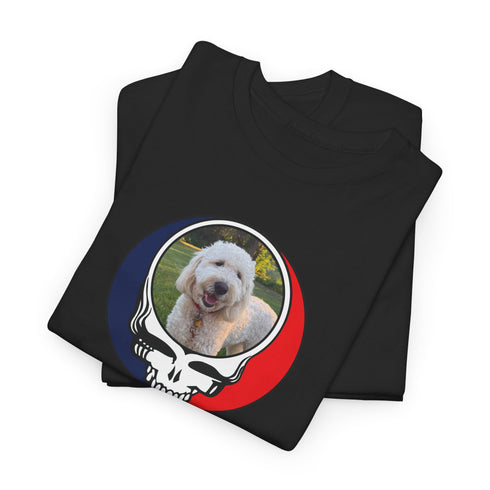 Custom Dog Stealie Unisex Grateful Dead T-Shirt (58)