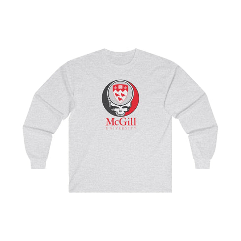 McGill University Grateful Dead Long Sleeve Tee StealieShop