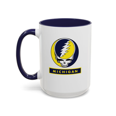 Grateful Dead - Michigan Stealie Coffee Mug - StealieShop