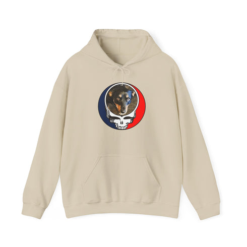 Custom Dog Stealie Premium Unisex Stealie Hoodie (130)