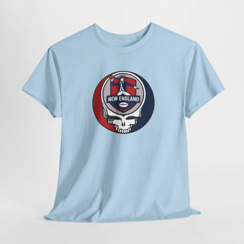 Grateful Dead - New England Patriots Stealie Unisex T-Shirt - NFL - StealieShop
