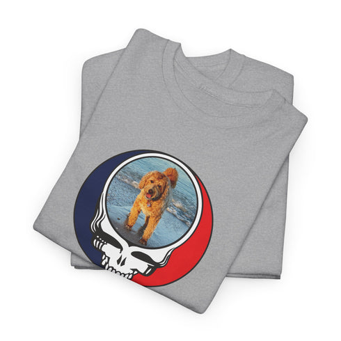 Custom Dog Stealie Unisex Grateful Dead T-Shirt (115)
