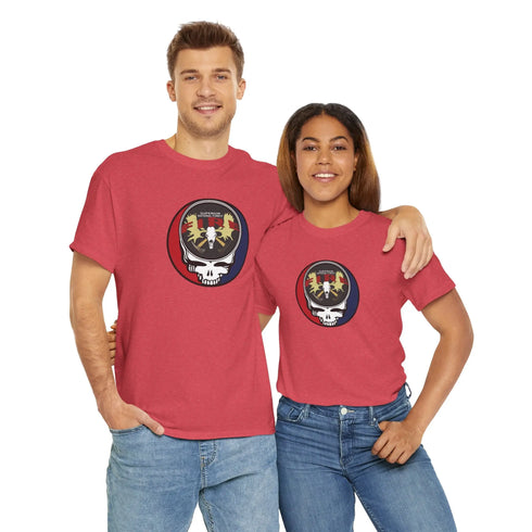 Grateful Dead - Superior National Forest Fire Stealie Grateful Dead Grateful Dead T-Shirt - StealieShop