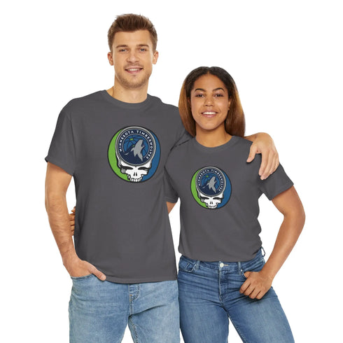 Grateful Dead - Minnesota Timberwolves Grateful Dead Steal Your Face T-Shirt - NBA - StealieShop