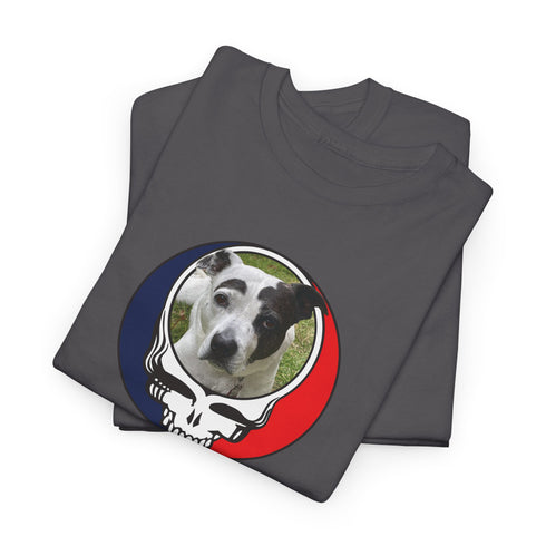 Custom Dog Stealie Unisex Grateful Dead T-Shirt (62)