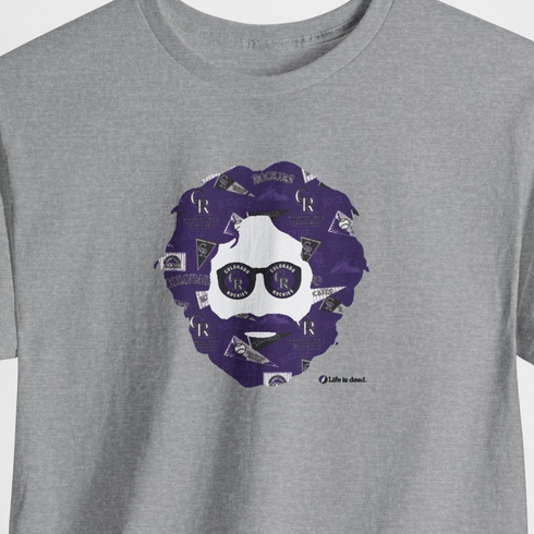 Rockies Jerry Life is dead.® Unisex Grateful Dead T-Shirt