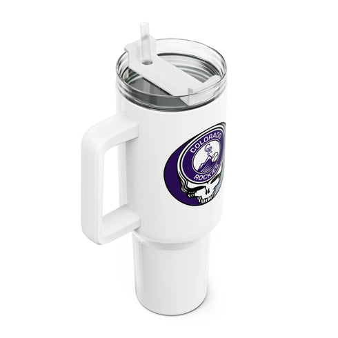 Grateful Dead - Colorado Rockies "Fat Man" Tumbler, Double Insulated 40oz Travel Mug - StealieShop