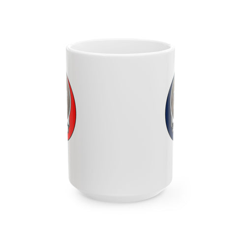 Custom Dog 15oz Ceramic Mug (104)