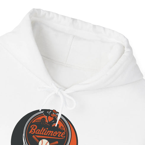 Grateful Dead - Baltimore Orioles Grateful Dead Unisex Heavy Blend Hoodie - Hooded Sweatshirt - StealieShop