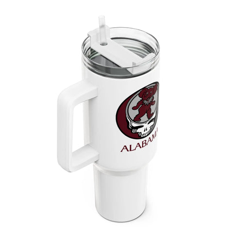 Grateful Dead - Alabama Stealie "Fat Man" Tumbler,  Double Insulated 40oz Travel Mug - StealieShop