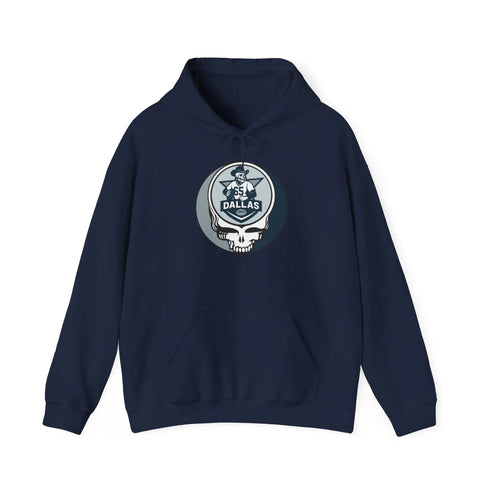 Grateful Dead - Dallas Cowboys Stealie Grateful Dead Hooded Sweatshirt - NFL - StealieShop
