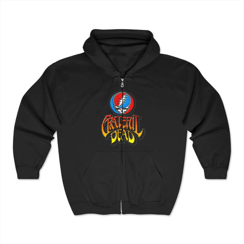 Grateful Dead Unisex Heavy BlendFull Zip Hooded Sweatshirt StealieShop