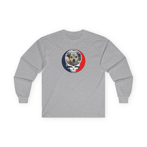 Custom Dog Stealie Grateful Dead Long Sleeve Tee (47)