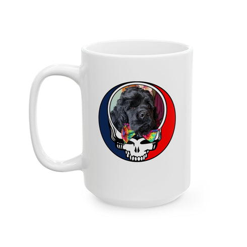 Custom Dog 15oz Ceramic Mug (150)